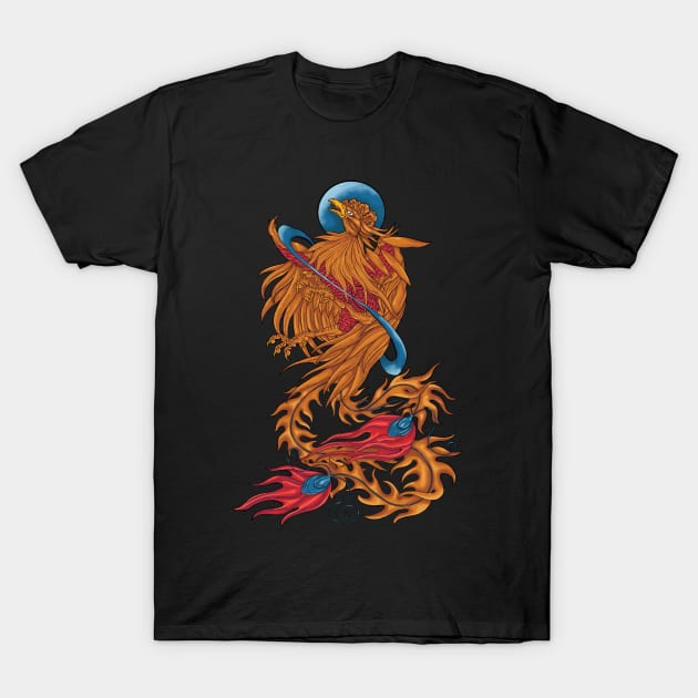 Rising Phoenix T-Shirt by Gekko and the Samurai 